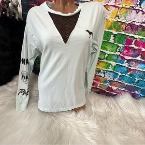 PINK VS LONG SLEEVE TOP